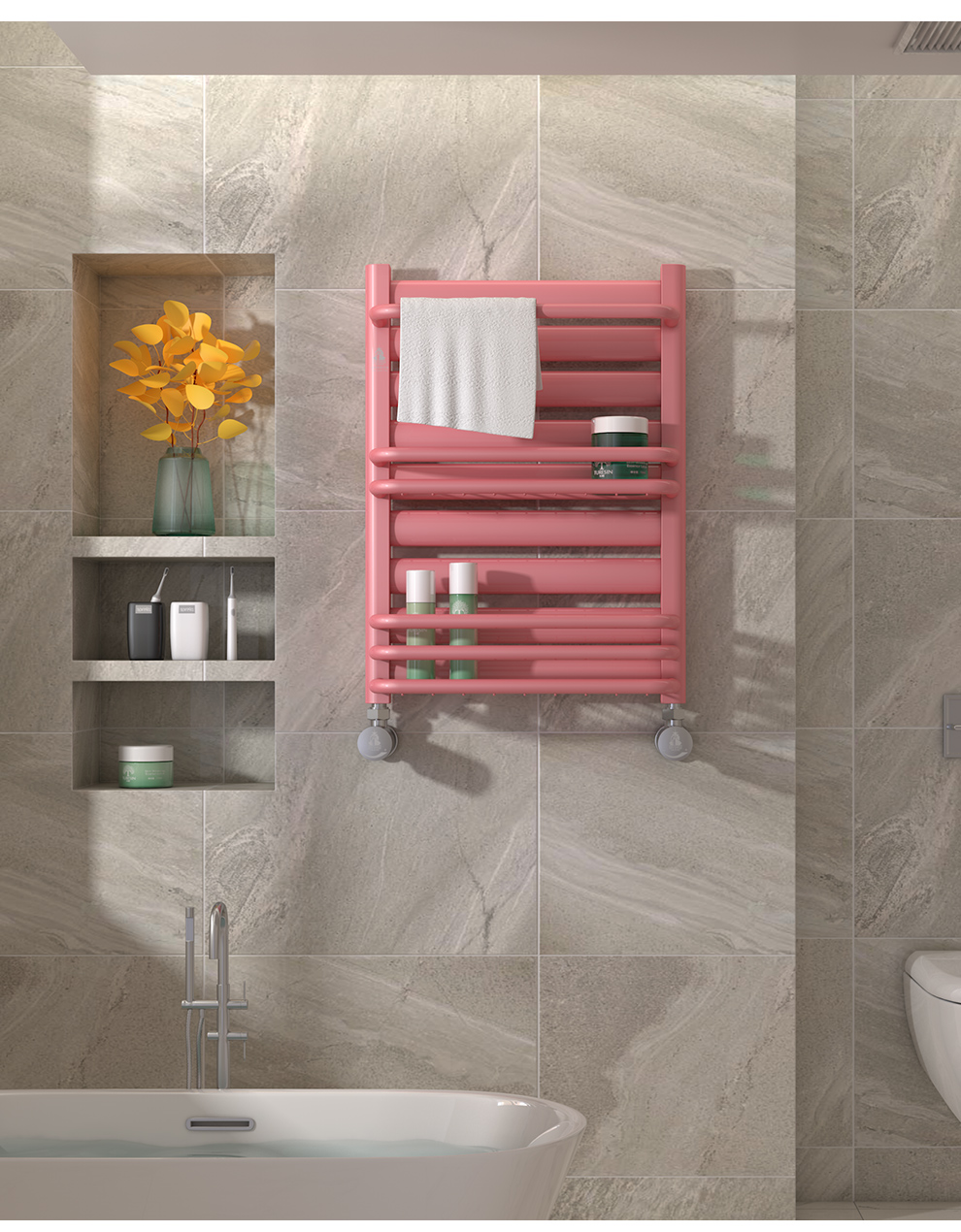 卫生间小背篓暖气片怎么安装?装在哪里?