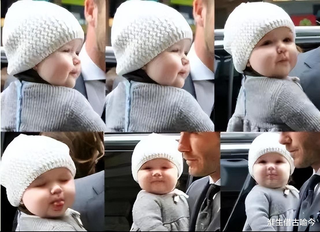 哈珀·贝克汉姆|贝小七：是贝克汉姆的掌上明珠，9岁时还和爸爸妈妈挤在一张床上