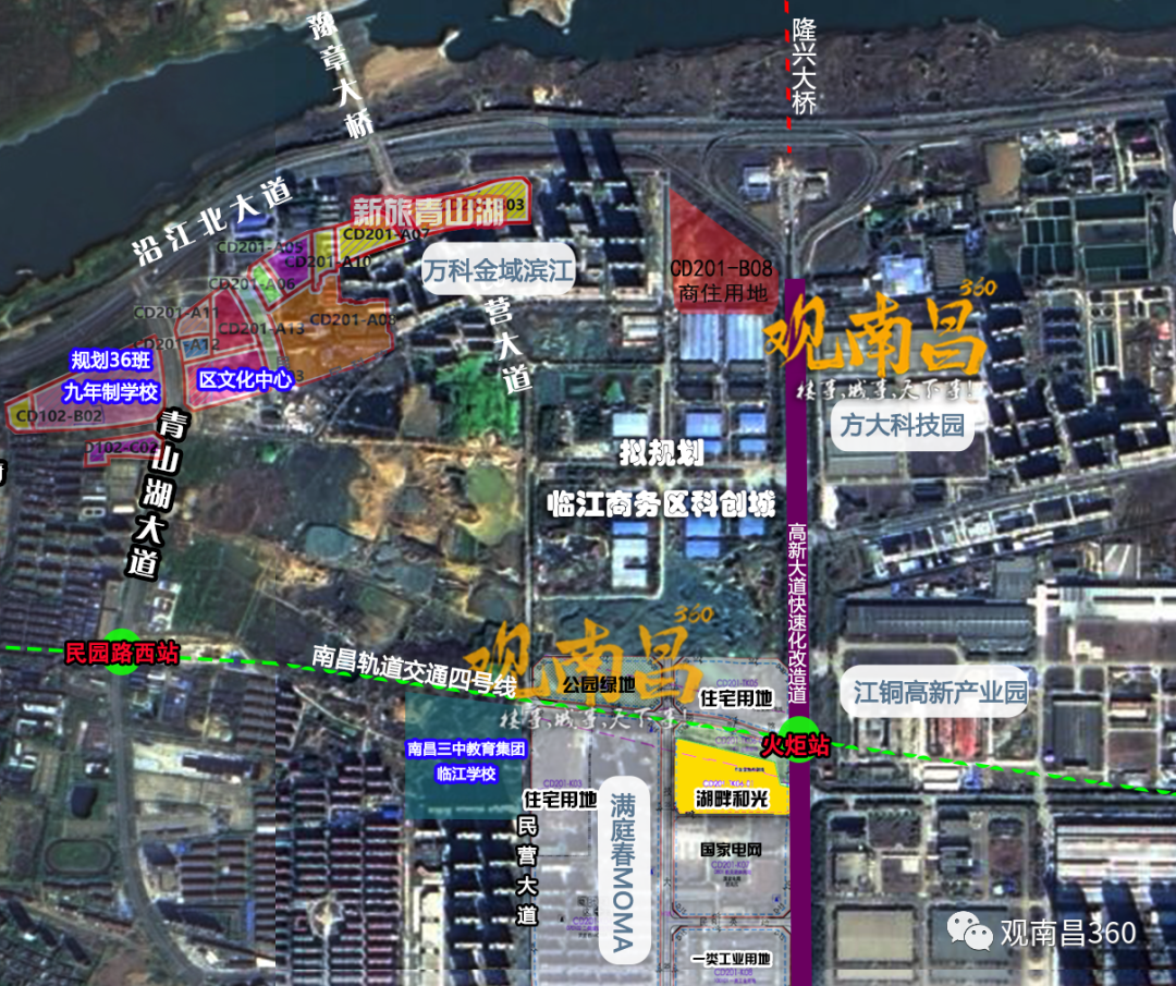 上海市|总投资20亿！打造6栋高层住宅！南昌三中、火炬站旁商住项目备案出炉！