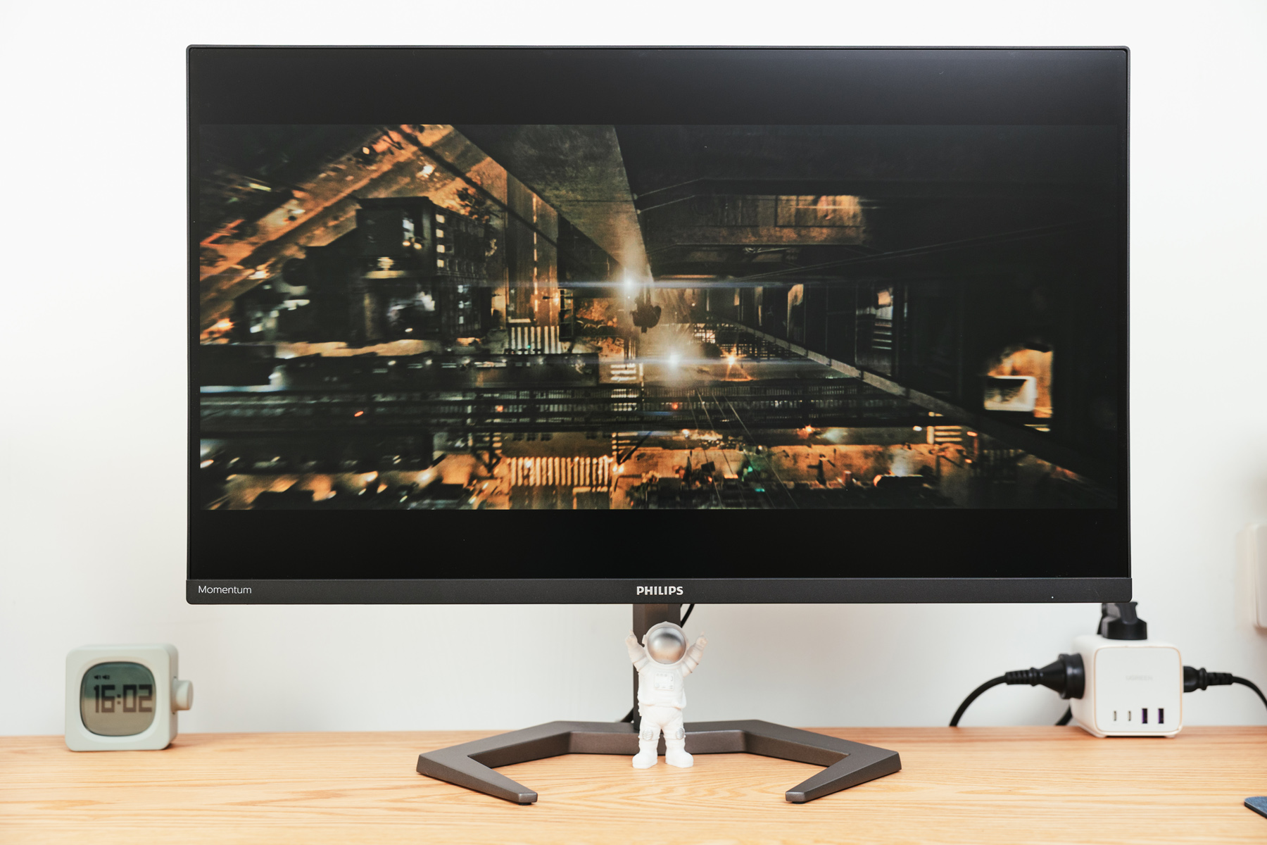 显示器|2K分辨率电竞显示器还能怎么卷?飞利浦猛腾27M1N5500Z开箱试用