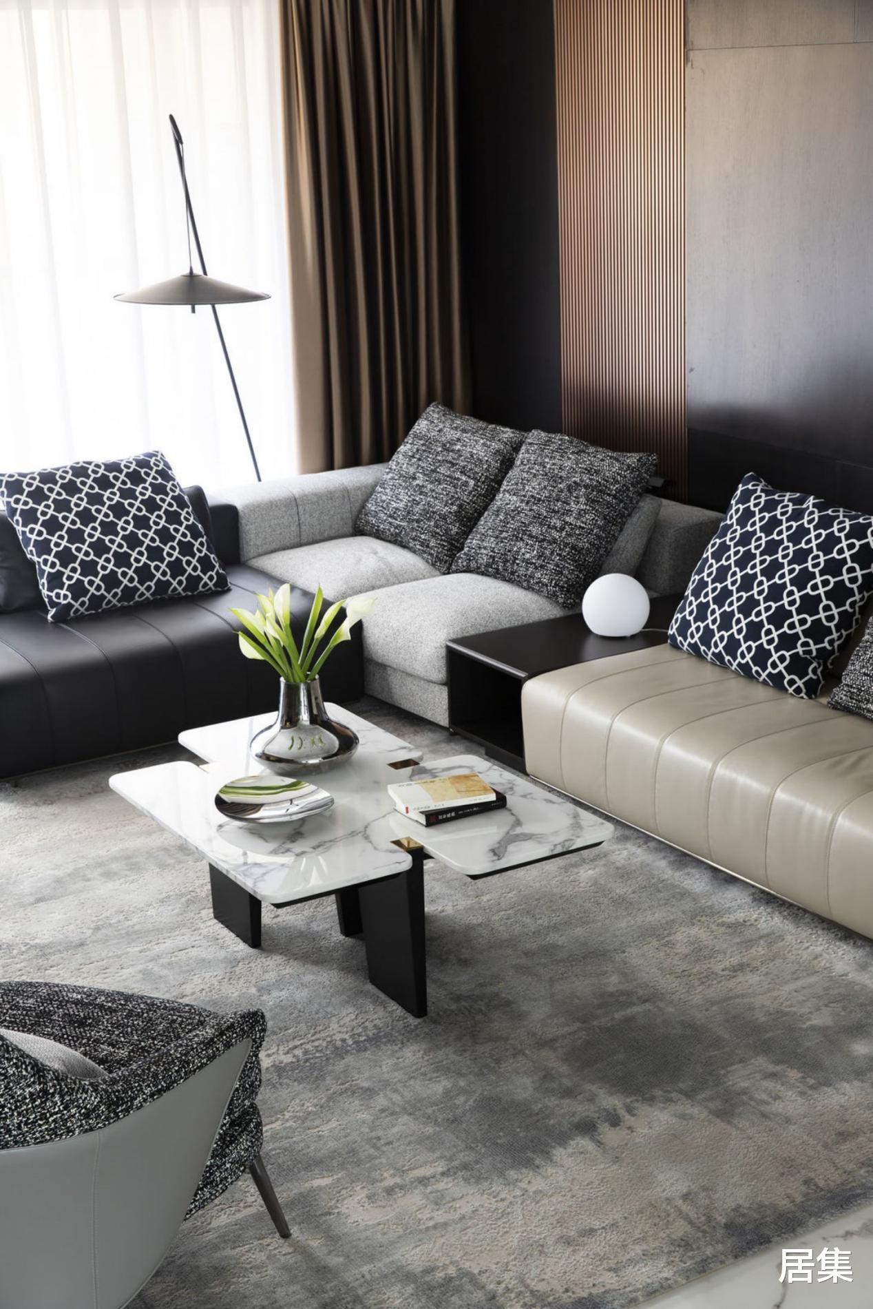 精英女士120平的时尚雅居,打造自由和惬意,实现精致生活