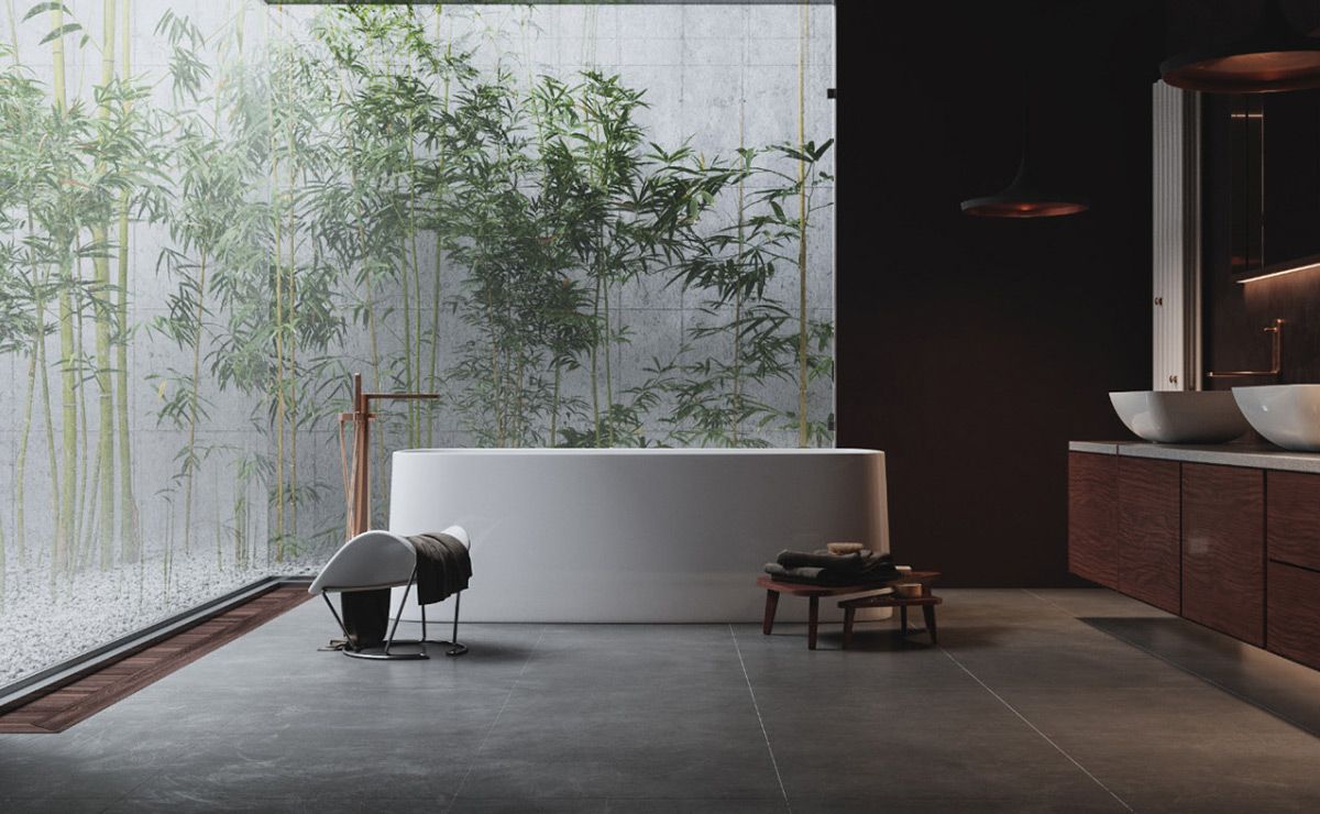 【作品赏析】可帮助您的51 浴室美学设计