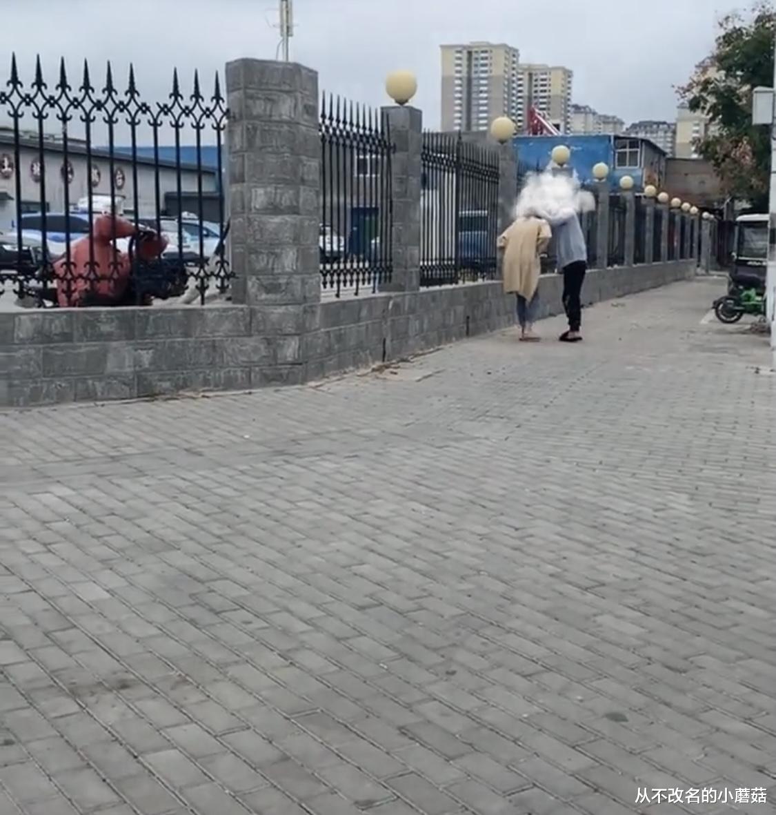 女子当街遭到丈夫暴揍,揪头发撞墙、拳打脚踢,女生痛得站不起来