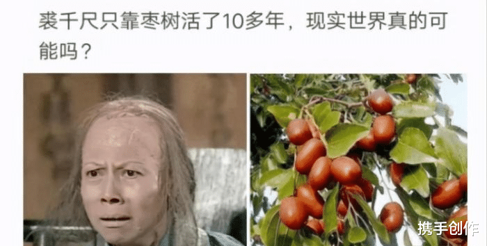 “裘千尺为什么只靠枣树就活了10多年?”这届网友很较真啊!