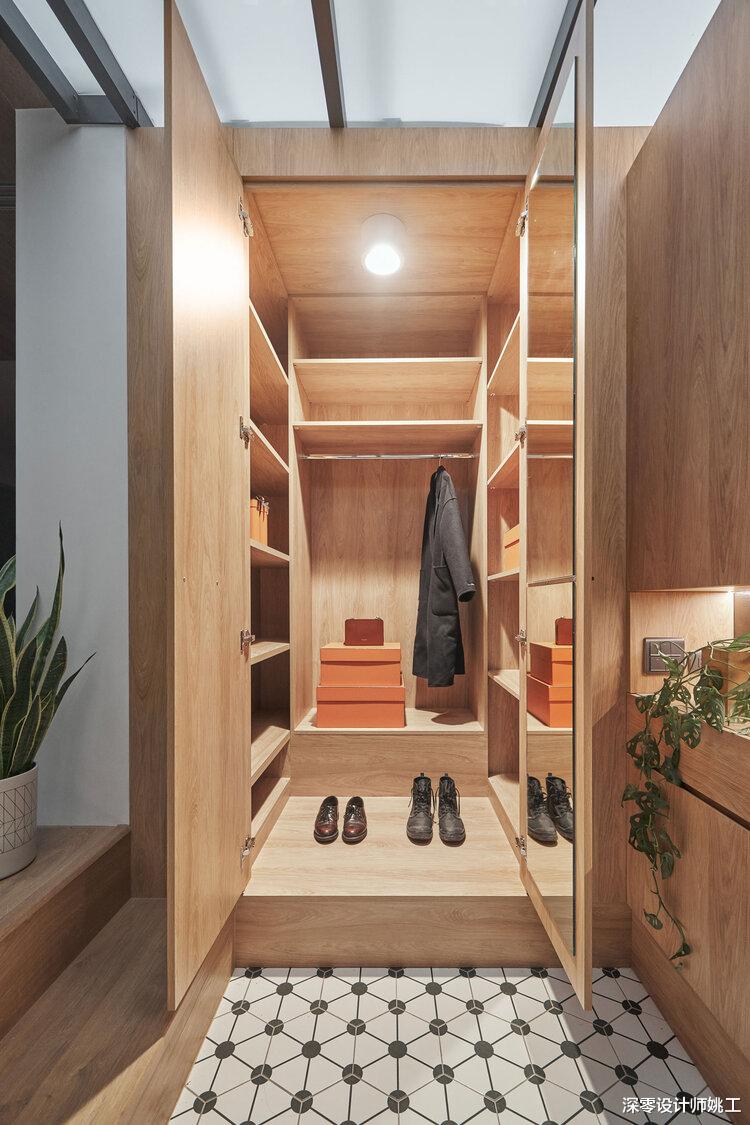 看过这套140㎡新房,发现很多人喜欢简约风,原木+高级灰百看不腻