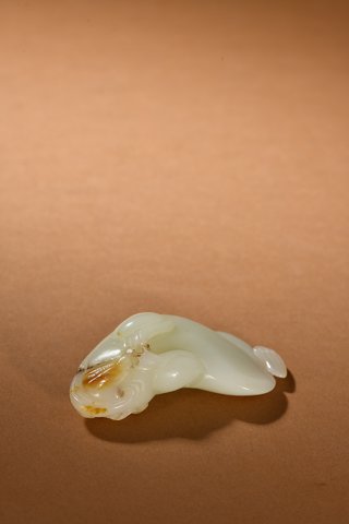 |和田玉金蟾把件