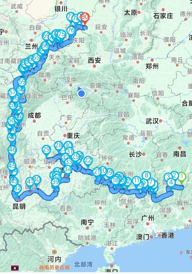 沙滩|你是用什么软件规划自驾游线路的？如何在视频上显示动态的行程？