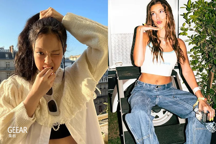 口红 从Jennie到海莉·比伯，It girl都迷上了这种简易发型！