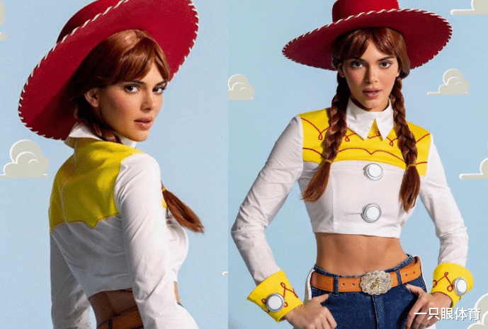 肯达尔·詹娜|詹娜晒万圣节造型！COS翠丝，秀极致身材，马甲线明显，太美了