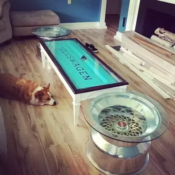 老公把旧轮胎这么一改，很多家具都不用买了，省下一大笔钱