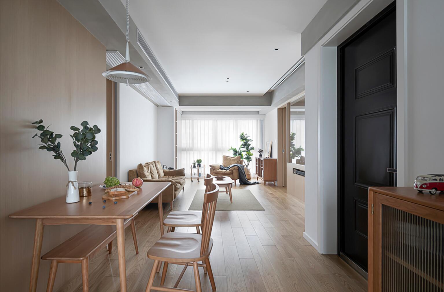 电视墙一定要做柜子?她做半通透设计,完工后,反而更实用