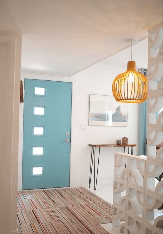 老公难得机智了一回，家里门都这样设计，改善了采光，被我夸了！