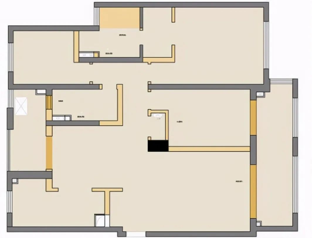 130平简却很贵的新房,进门就把人迷住了,没做电视墙也很漂亮