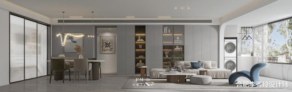 买了公园里150㎡,5个拆改+2个细节,最佳模板不输大平层吧?