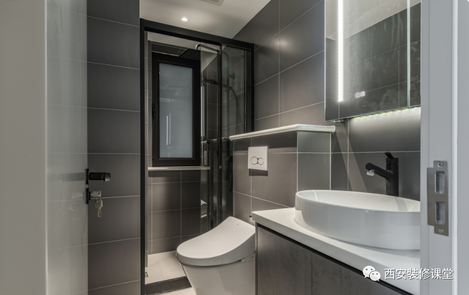 110m2三室两卫,大胆改造,成就超级厨房和开放书房