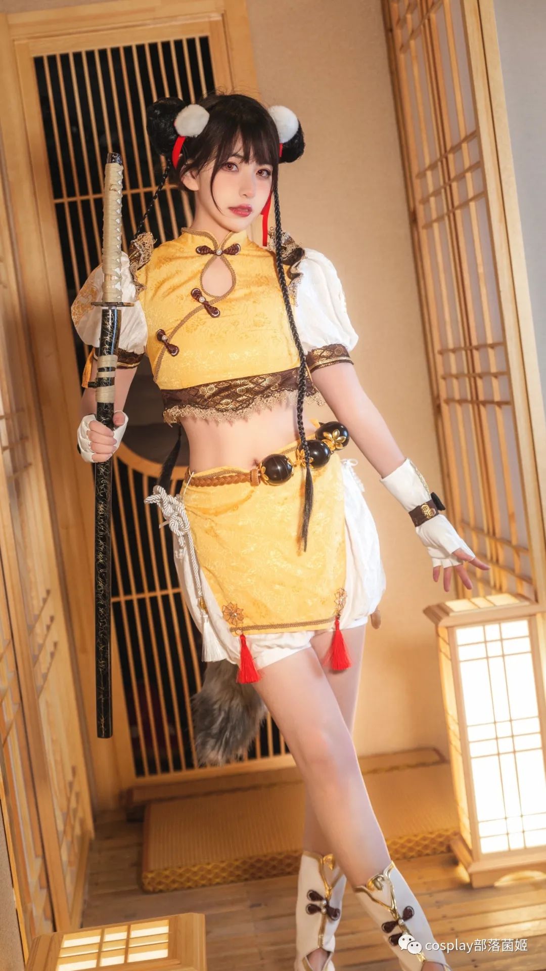 |cos：永劫无间龙之道胡桃cos正片@言忆