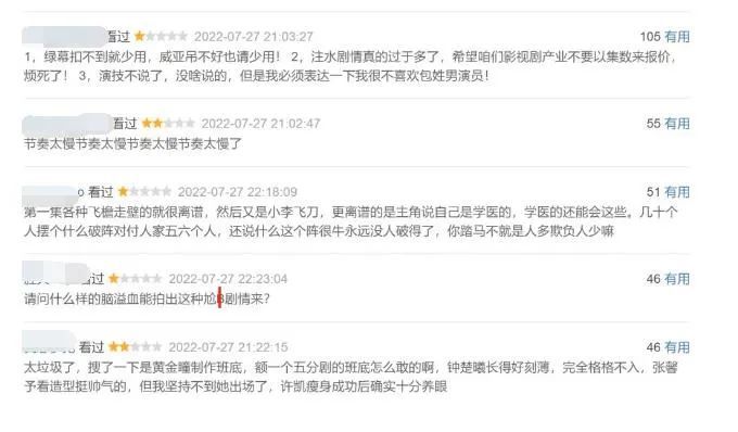 人物设定|近期热播的6部大剧，本以为都是爆款，结果只有一部是口碑好剧