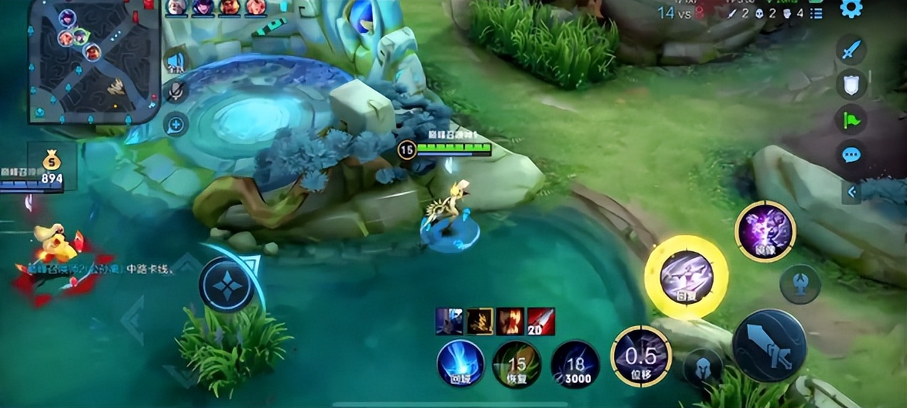 |微凉又撞车职业选手,空有顶级意识却毫无用武之地,差距太明显