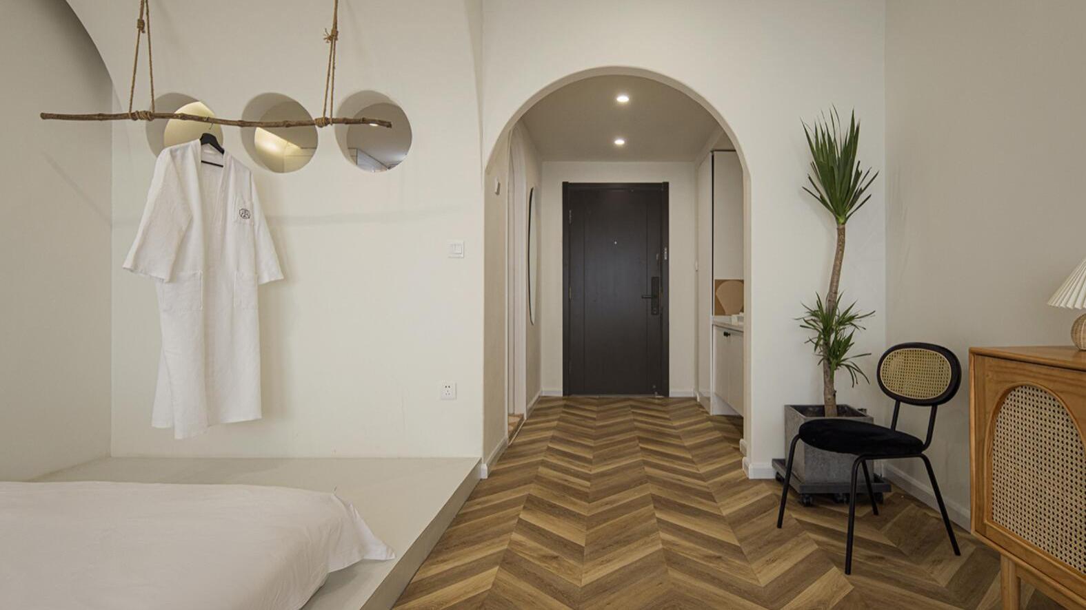 她35㎡小家，堪称“设计榜样”！全屋赏心悦目，真让人羡慕