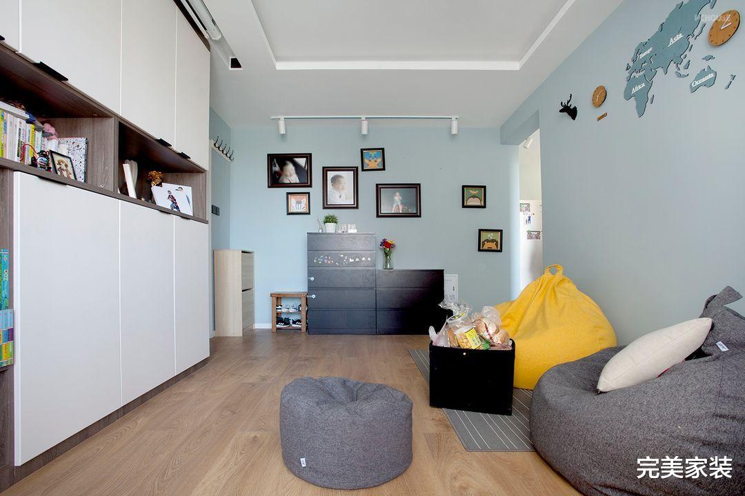 深圳80后小夫妻的“随性之家”,为孩子打造充足的娱乐场地,真妙!
