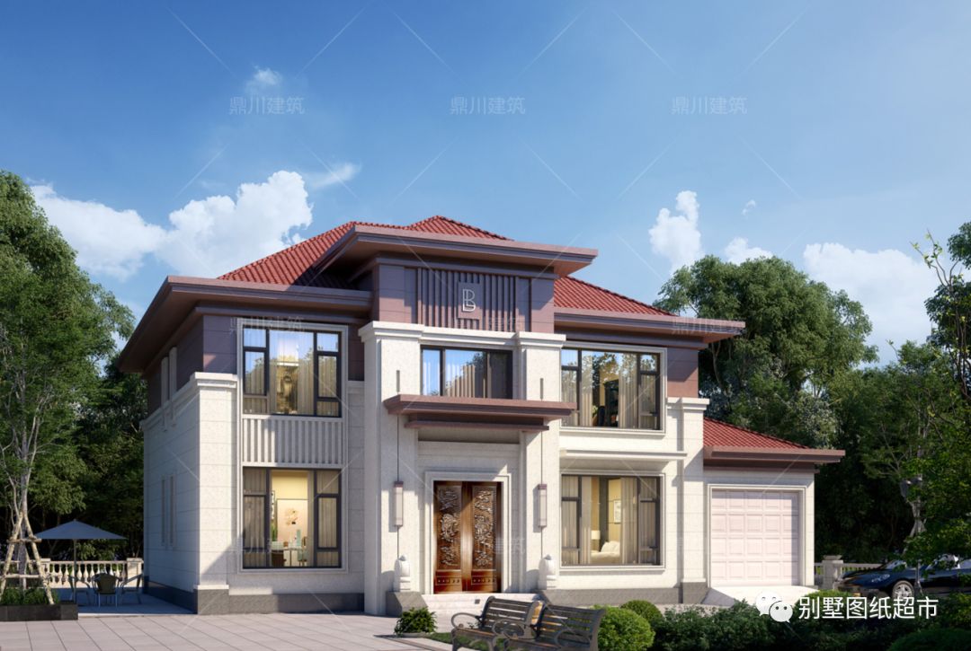 农村新家这样设计，7套新款别墅，靓眼外观，多功能布局全都有