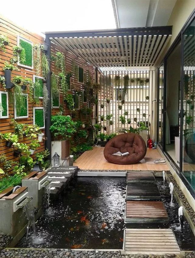 地毯|买一楼送的小院别浪费，花点时间用心改造一番，让楼上邻居羡慕吧