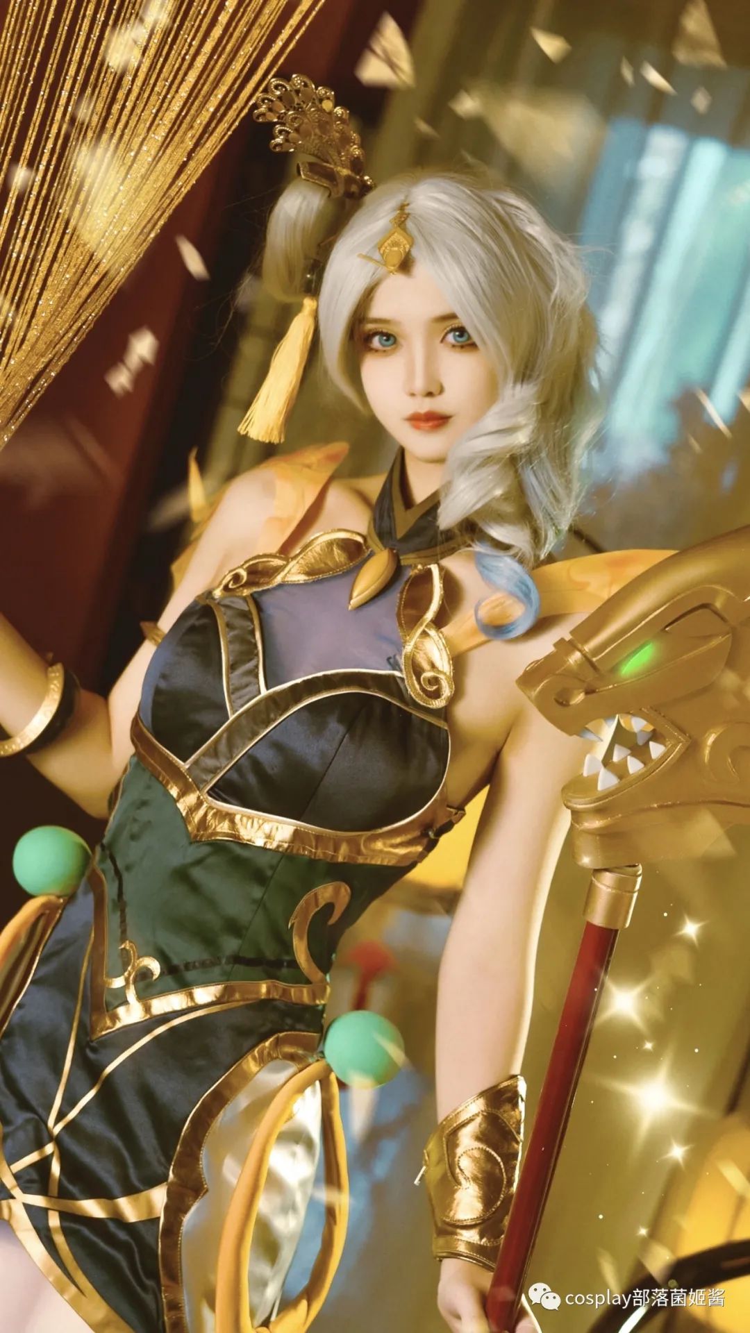 光辉女郎|cos：英雄联盟光辉女郎拉克丝cos正片@亦桉