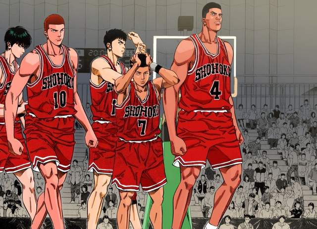 灌篮高手|灌篮高手这一画面有特殊寓意，山王的王者之气在此刻荡然无存