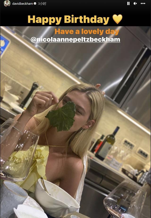 贝克汉姆|贝克汉姆儿媳穿透视裙庆生,近乎赤身身材太傲人,贝嫂隔空送祝福