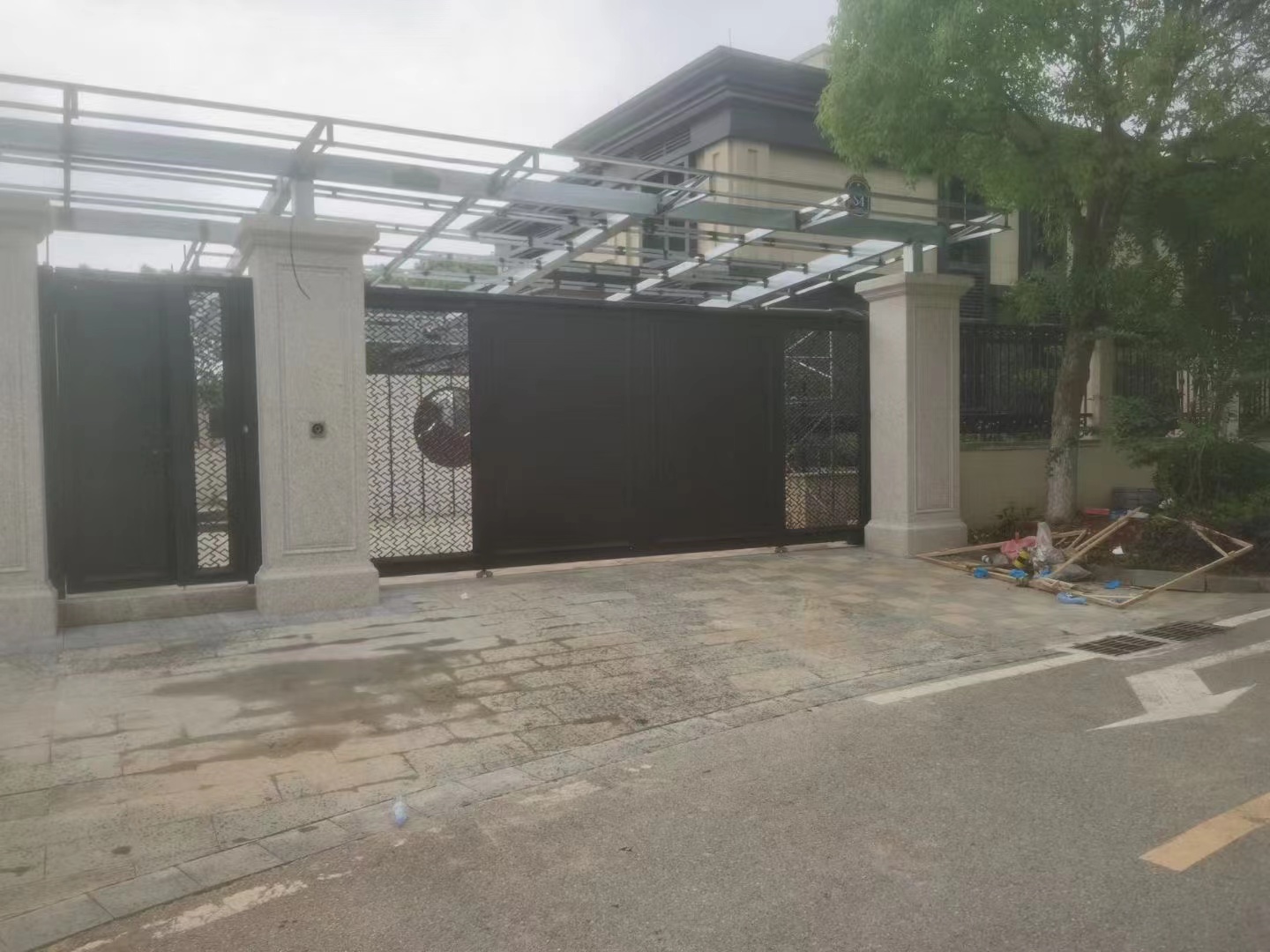 武汉欧式铝艺大门