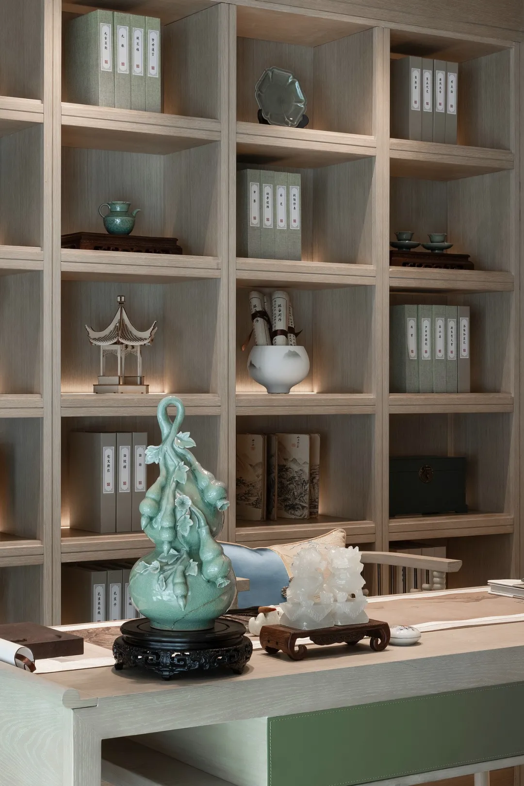 260㎡简约新中式 | 一方宁静,一方闲雅