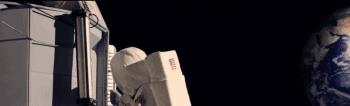 看了看月球上的五星红旗,美国登月又被质疑,美国旗为何能飘动?