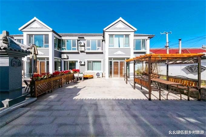 漂流|北京怀柔白河湾福地集贤民宿，村前河流既能龙舟漂流，又能垂钓！