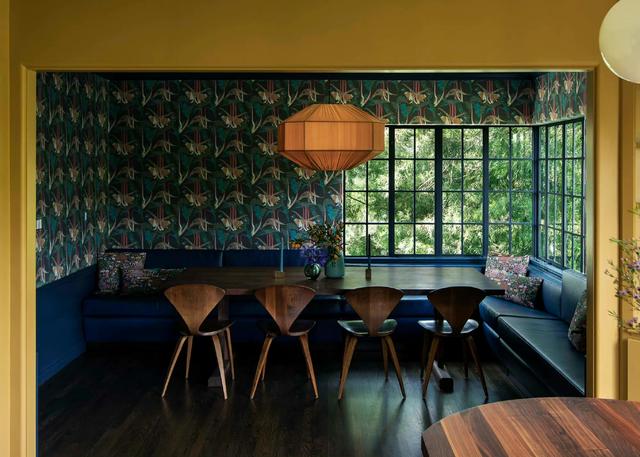 没有一面白墙，复古鲜艳的色彩赋予无穷魅力，开启感受美的雷达