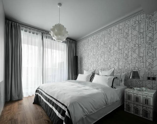 120㎡现代极简,低调灰色的空间,文艺时尚的软饰,设计很高级