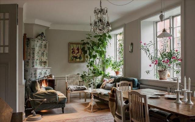 住在独特古老的公寓，过着舒缓的生活，这是梦中想拥有的家