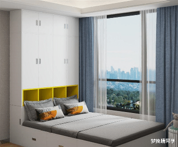 卧室买衣柜过时了!有钱人流行这么装!简约时尚省空间,太机智了