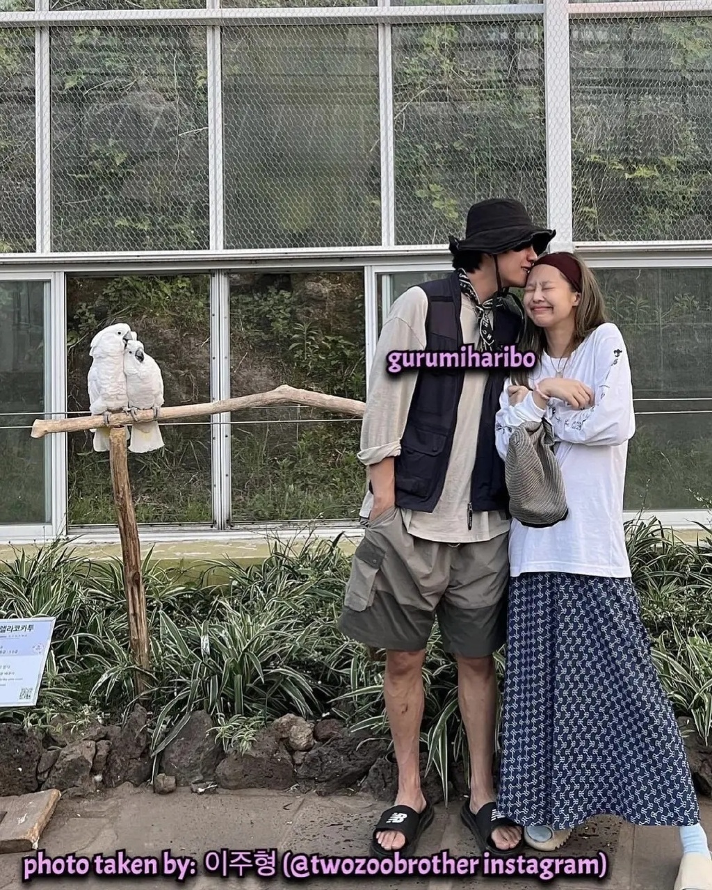 金智妮|Jennie与金泰亨的亲吻额头照再被公开,网友们争论是不是P的?