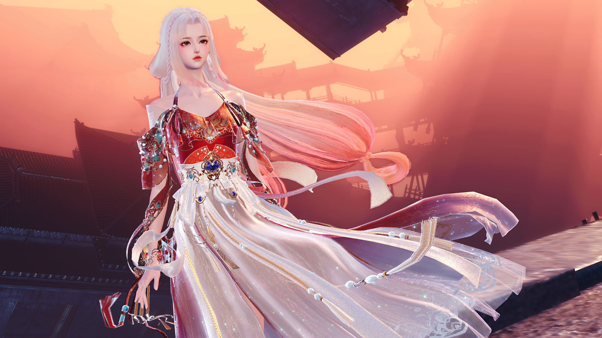 1万6买4090显卡后, 体验了下国产画质巅峰逆水寒: 全特效清晰度200%