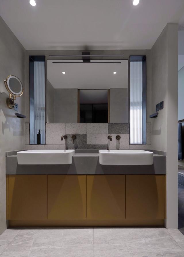 110平方米的二居室,巧妙的颜色搭配,营造舒适大气的新房