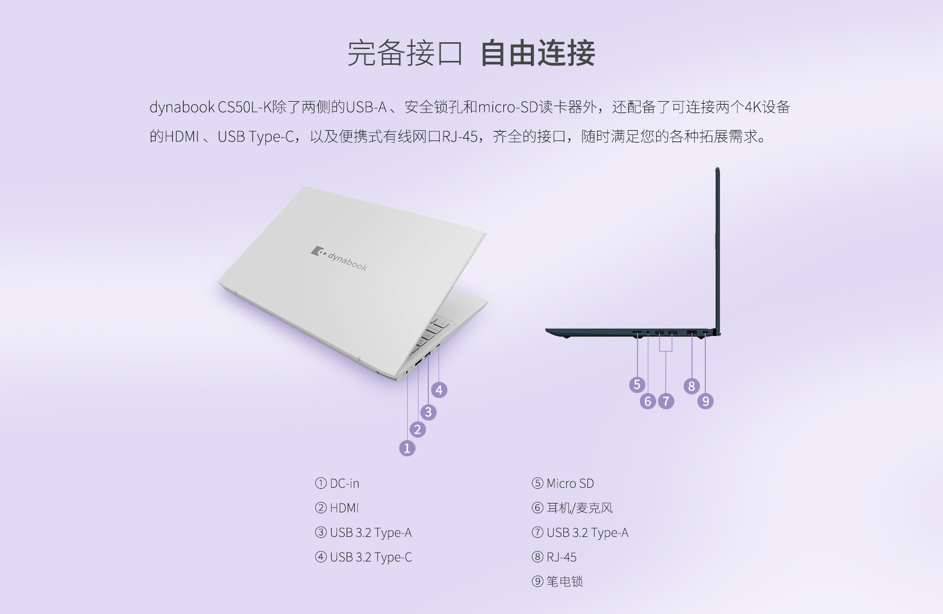 轻薄有型,畅快尽享!dynabook CS50L焕芯上市