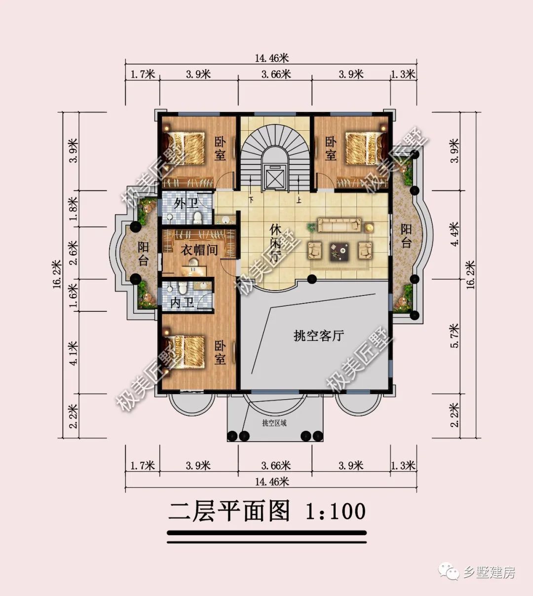 别墅|13.26X14米四层巴洛克风别墅，典雅高贵的代表