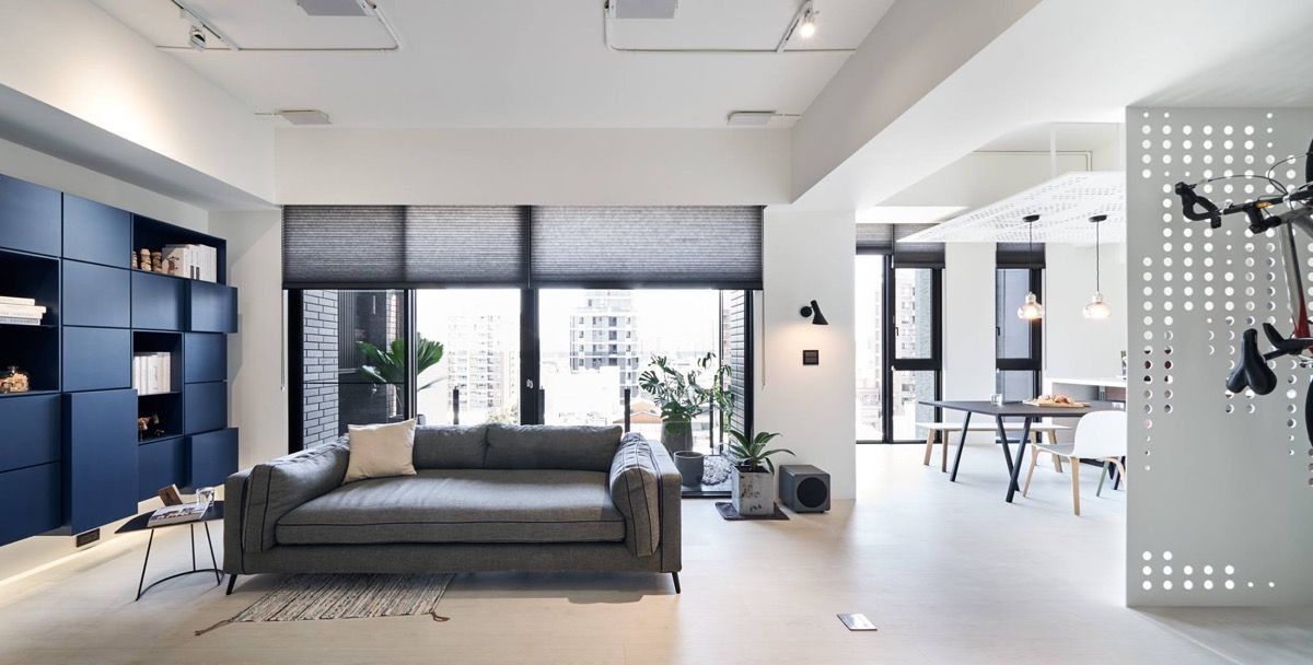 年轻专业人士的城市公寓装饰