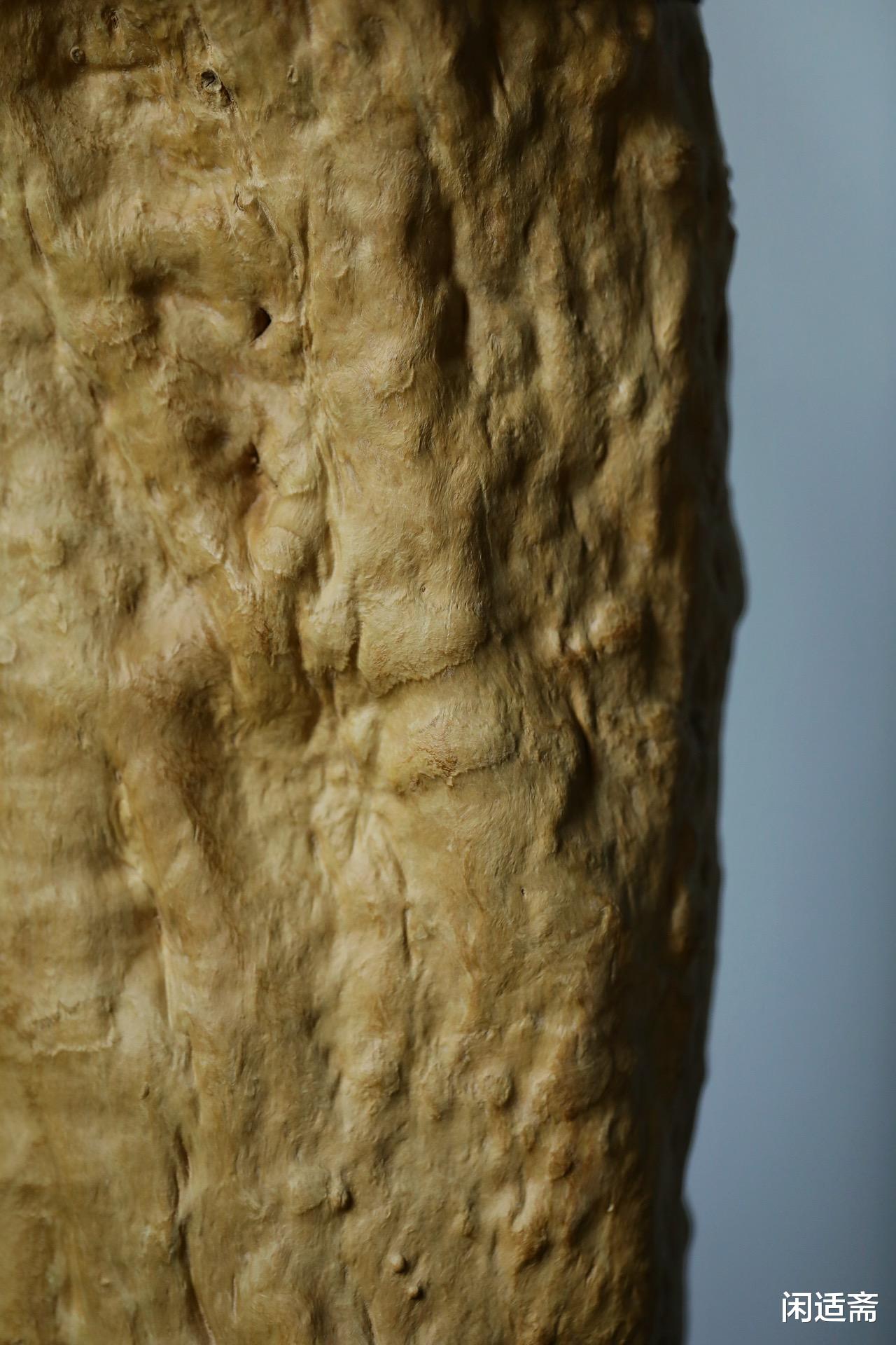 黄杨木|文房案头清供，小叶黄杨木，仿真雕刻画筒