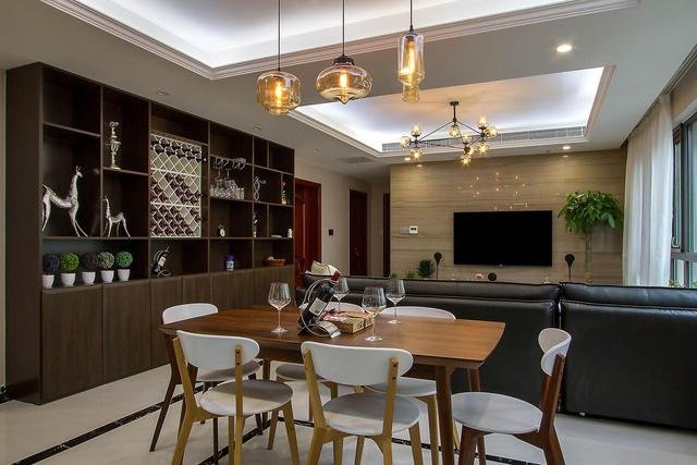 138平现代风四居室,这个轻奢风太时尚了