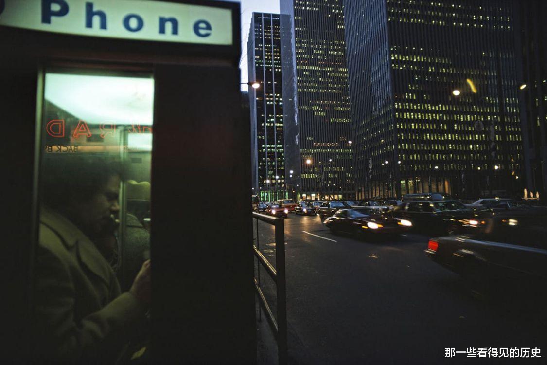 彩色老照片 著名摄影师镜头下五六十年代的美国纽约