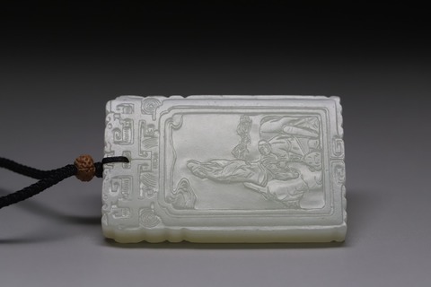 文玩|和田玉“终南山”芝亭牌