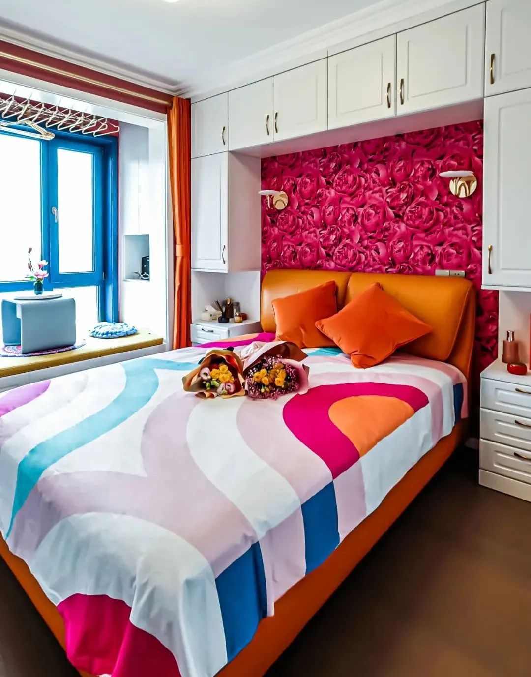 这套80㎡地中海田园混搭风,美若春日!