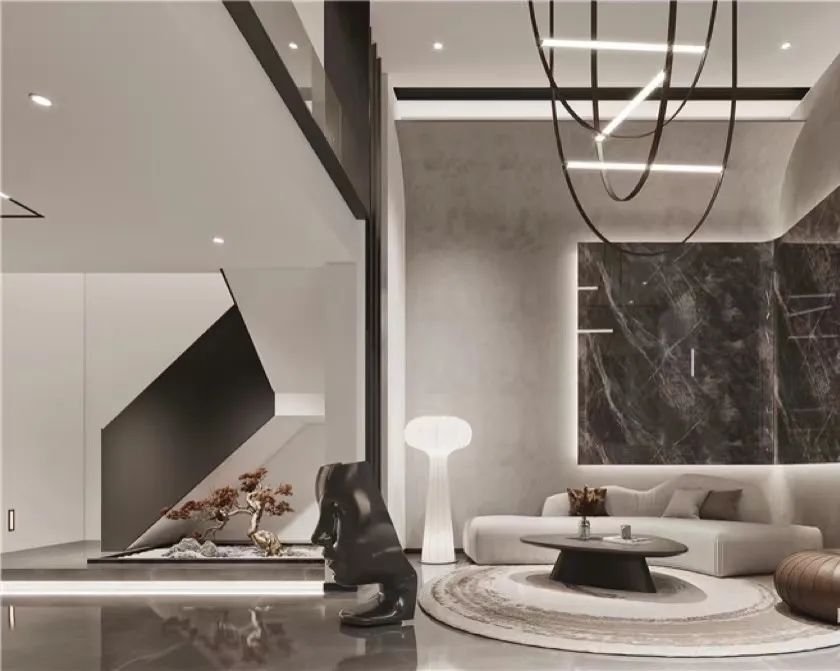 别墅装饰 | 现代风格510平米别墅装修案例