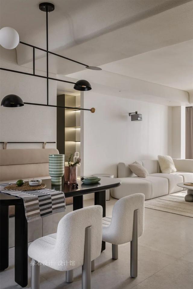 121㎡现代极简,优雅知性中性色,从容惬意的居住感